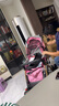 豪威婴儿推车可坐可躺新生儿四轮减震婴儿车双向宝宝bb小孩手推车童车 公主粉 至尊版（可坐可躺可水洗 实拍图