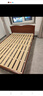 巴比肯实木床1.5m新中式家用双人床主卧轻奢胡桃木色实木床极简风家具 单床+5CM椰棕床垫 1.5米*2米框架结构【限量促销】 实拍图