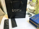 DUKE 公爵精品墨水配件/钢笔墨水/非碳素墨水/宝珠笔芯/便携墨水囊/礼品礼袋礼盒贺卡/绘画墨水 毛绒笔袋（黑色一只） 实拍图