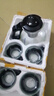 【京东物流】茶壶套装大容量玻璃茶杯带滤网耐高温茶具 1000ml壶+4只莲花杯 实拍图