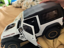 黑曼巴牧马人罗宾汉1:18白色SUV越野仿真合金玩具儿童汽车模型收藏摆件 实拍图