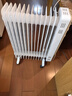 美的（Midea）【金缕衣】取暖器家用/电暖器/电暖气/加湿烘衣/13片全屋大面积取暖器/电热油汀取暖器NY2213-18GW 实拍图