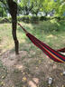 风栖远野户外吊床秋千双人500斤防侧翻月牙棒瑜伽吊床挂树露营室内荡椅 红特价190*80CM【不防侧翻】 送收纳袋+加粗工业绑绳 实拍图