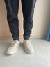 森馬男鞋2025秋季新款休闲百搭小白鞋子男士软底轻便厚底增高板鞋男款 米色 37 实拍图
