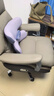 顾全电脑椅家用久坐 电动老板椅 按摩加热办公椅人体工学椅C031咖皮 实拍图