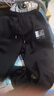 JEANSWEST LIFE真维斯加绒休闲裤男士2025冬季运动男款裤子双层加厚保暖束脚裤男 实拍图