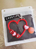 CASETIFY【新品上市】挂链/挂扣/钥匙圈/包挂 手机链 钥匙扣 适用于部分手机壳或其他饰品 膨膨爱心(樱桃红) 实拍图
