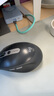 罗技（Logitech）M196 无线蓝牙鼠标 办公鼠标 笔记本商务办公家用 小巧便携 对称手型 石墨灰 实拍图