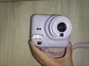 富士（FUJIFILM）立拍立得mini12 mini11/7/9升级款 相纸一次成像相机拍照生日礼物 Mini12 鸢尾紫（现货） 官方标配 实拍图