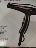 康夫专业电吹风机 大功率发廊理发店 专用吹风筒家用冷热风发廊款 2400W 三插头 KF-8894 睿智黑 实拍图