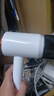 可亓电吹风负离子家用学生宿舍电吹风筒大风力便携吹风机高速干降噪恒温冷热风吹风机小功率迷你 白色【1000W】水润负离子 实拍图