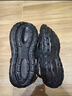 稻草人洞洞鞋男士钓鱼凉鞋工装户外穿运动大码防滑涉水沙滩拖鞋黑 44-45 实拍图