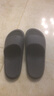 朴西香蕉船情侣凉拖鞋女浴室不易滑室内居家四季拖鞋男 深灰 42-43 实拍图