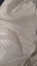 南极人（Nanjiren）大豆纤维被子冬季棉被子1.5米x2米冬被被子秋冬宿舍单人被子被芯 泡泡纱原棉-白拼灰【A类母婴级】 150x200cm【约重6斤冬被】 实拍图