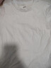 唐狮男女童短袖T恤100%纯棉夏装上衣白t 多色可选 白色 130 实拍图