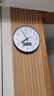 Timess 挂钟电波钟客厅万年历新款钟表日历时钟自动对时挂墙表30cm 实拍图