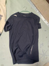 安踏（ANTA）速干T丨短袖T恤男25夏冰丝凉感体恤吸湿反光夜视跑步篮球健身上衣 【速干基础训练】深井灰7114-7 M /170（推荐100-120斤） 实拍图
