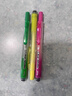 派通（Pentel）SXS15 按动荧光笔 手账记号笔标记笔 伸缩式大容量荧光笔可换芯 4.5mm 黄色 实拍图