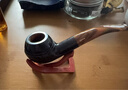 沙芬（SAVINELLI）手工烟斗石楠木510牛头犬进口男士过滤烟嘴烟斗厚斗壁 七夕送男友 【111斗型 大号 雪茄V草斗】 实拍图