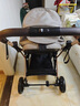HEGERBABY高端婴儿车0-3岁用折叠可坐可躺带减震新生儿宝宝高景观婴儿车 卡其【新升级顶配款】 实拍图