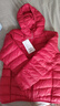鸭鸭（YAYA）佟丽娅同款秋冬轻薄羽绒服女冬装短款鸭绒轻型薄款女士保暖外套K 中国红色 XL (170) 实拍图