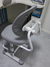 青节 儿童学习写字书桌座椅学生写字可升降调节靠背椅带脚踏育英椅2.0 育英椅-标准款-浅云灰 实拍图