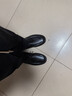 他她Tata软底商务休闲皮鞋黑色英伦增高真皮爸爸鞋男VVK01CM4黑色 39 实拍图