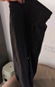名创优品弯刀裤男宽松显瘦休闲裤子男夏季透气薄款网孔潮流男裤Z 黑色 XL 实拍图