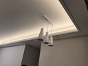 雷士（NVC）LED餐吊灯餐厅吧台灯具现代简约 白色餐吊 NDBD03A/2-005 实拍图