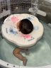 iuu婴儿游泳桶免安装 儿童洗澡桶 可折叠泡澡桶家用新生儿游泳池浴桶 【免安装透明】超大号+泳圈+浴袋 母婴级面料，耐磨稳固防变形 实拍图