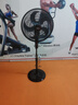 美的（Midea） 电风扇落地扇家用轻音工业风扇强力摇头立式大风力纯铜牛角扇 FS45-23DR（75W大功率遥控款） 实拍图