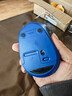 罗技（Logitech）M330无线鼠标 商务办公无线静音鼠标电池 右手人体工学鼠标Mac笔记本电脑家用鼠标中大手 舒适曲线 蓝色 实拍图