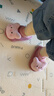 巴拉巴拉balaOne宝宝地板袜防滑点胶冬加绒婴幼儿保暖袜学步209425172201 实拍图
