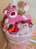 京东鲜花草莓熊玩偶花束成品卡通公仔创意生日礼物女生送女友闺蜜儿童同学 实拍图