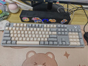 雷柏（Rapoo）V500PRO米灰升级款 104键有线背光机械键盘 PBT双色键帽电脑办公游戏全键无冲可编程键盘 红轴 实拍图