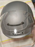 野马（YEMA）3c认证新国标A类365S电动车头盔男女加大码大号大头围夏季摩托车安全帽 皮亚钛灰配透明长镜 实拍图
