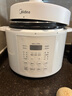 美的（Midea）304不锈钢内胆 电压力锅家用4-6人高压电饭锅5L 全自动智能预约开盖火锅煲汤炖煮粥MY-E5622饭煲 实拍图
