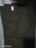 悦景圣秋冬厚款2件装纯棉宽松中老年休闲裤高腰深档抗皱西装裤款爸爸裤 N秋冬军绿和灰色  厚款 30 2尺3  100斤 实拍图