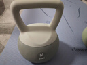 Keep多彩软壶铃男士10公斤提壶哑铃健身器材家用甩壶铃10kg格调灰 实拍图