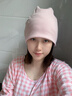 爱宝适月子帽秋冬产后孕妇出院坐月子保暖头巾发带产妇帽子2件装 M464 实拍图