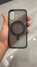绿联【360°无感支架|磨砂抗黄】适用iPhone17手机壳磁吸支架壳苹果17保护套气囊防摔镜头全包不粘指纹 实拍图