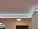 欧普（OPPLE）24瓦吸顶灯客厅卧室灯智控快装LED灯饰简约风10㎡呵护光 冰玉III 实拍图