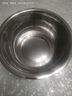 【便宜实用】不锈钢盆打蛋盆和面盆洗菜盆调料盆猪油盆子 30cm实盆一个装 实拍图