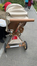 德拉玛（DELAMA）Q2遛娃神器婴儿推车高景观婴儿车可坐可躺换向轻便折叠宝宝溜娃车 Q2美拉德PLUS（加大轮版） 实拍图