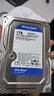 西部数据（WD）蓝盘1TB 3.5英寸CMR台式机机械硬盘 西数1T 7200转 WD10EZEX 实拍图