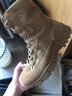 际华三五一三新式棕色作战靴作战鞋户外超轻防滑耐磨训练靴沙漠高帮登山鞋男 火箭作战靴【高配】 41 码【255】两双鞋垫 实拍图