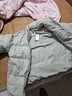 网易严选25新品90鸭绒超蓬羽绒服休闲面包服石墨烯保暖轻量抗菌防泼水 25秋冬立领-筠雾绿 M 实拍图