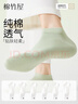 棉竹屋袜子女短袜纯棉夏季薄款防滑不掉跟2025新款爆款春秋女士船袜6双 实拍图