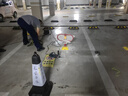 泊友 车位锁地锁加厚防撞T型停车锁汽车车库占位免打孔防压地锁 【红色】360度防撞+抗压10吨 实拍图