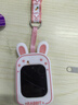 臣颂（CHENSONG）适用小米米兔儿童电话手表表带2S/4C/5C/6C/C7A吊坠保护套 硅胶防丢挂脖绳保护壳 实拍图